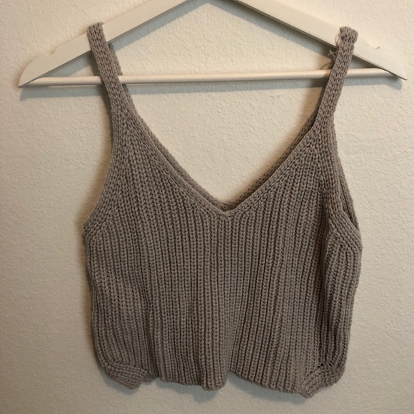 ROMWE Tops - Cloth cropped tank